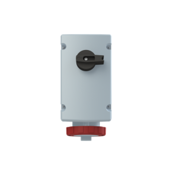 332MVS6W Industrial Switched Interlocked Socket Outlet image 3