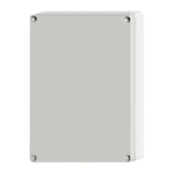 Enclosure ABS, grey cover, 240x191x107 mm, RAL7035 image 1