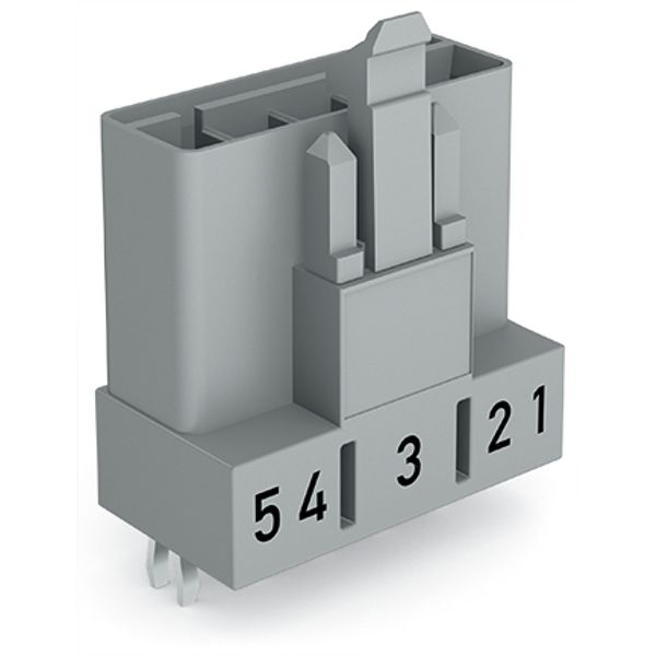 Plug for PCBs straight 5-pole gray image 3