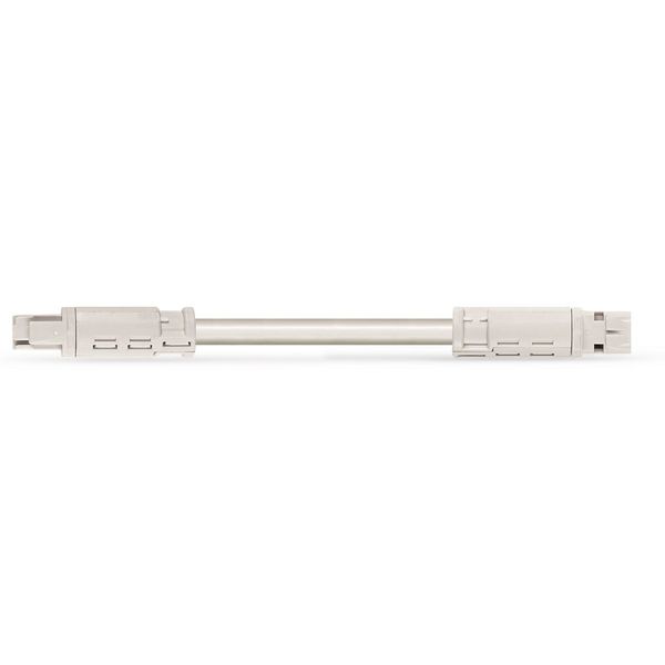 pre-assembled connecting cable Eca Socket/open-ended white image 4