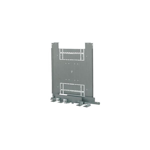 Mounting plate,NZM4,3/4 p,fixed mounted design,W=600mm image 2