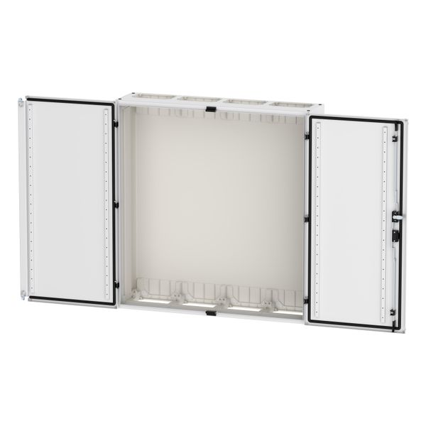 Wall-mounted enclosure EMC2 empty, IP55, protection class II, HxWxD=1100x1050x270mm, white (RAL 9016) image 9