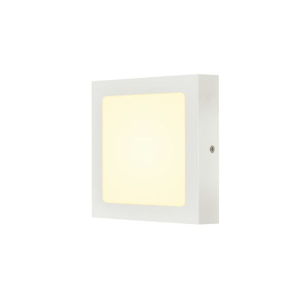 SENSER 18 square AL 880lm 3000K 230V IP20 white image 3