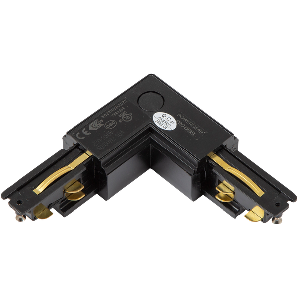 Primo Three Circuit L Connector Left Black image 6