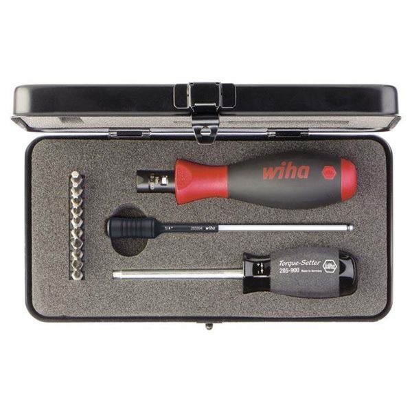Torque screwdriver set TorqueVario®-S TORX®, TORX PLUS®, 13 pcs., variably adjustable torque limit, 0.8–5.0 Nm image 2