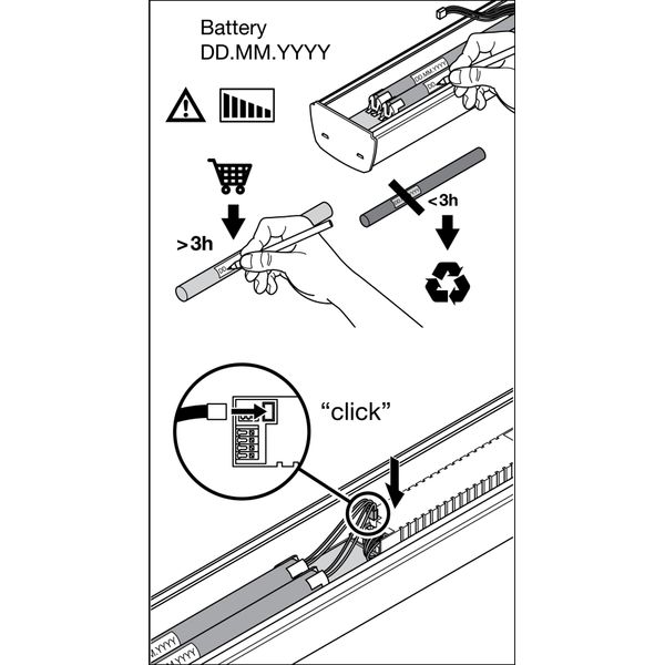 TruSys® FLEX EMERGENCY VERY WIDE 35W 840 VW CL WT EM image 19