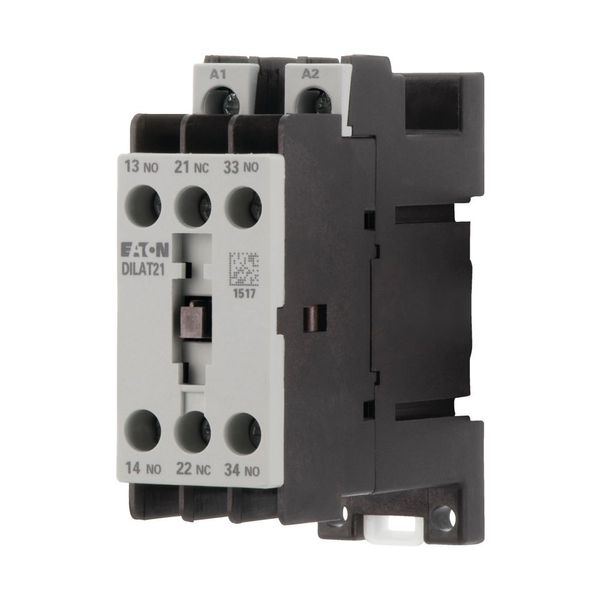 Contactor relay, 24 V 50/60 Hz, 2 N/O, 1 NC, Screw terminals, AC opera image 12