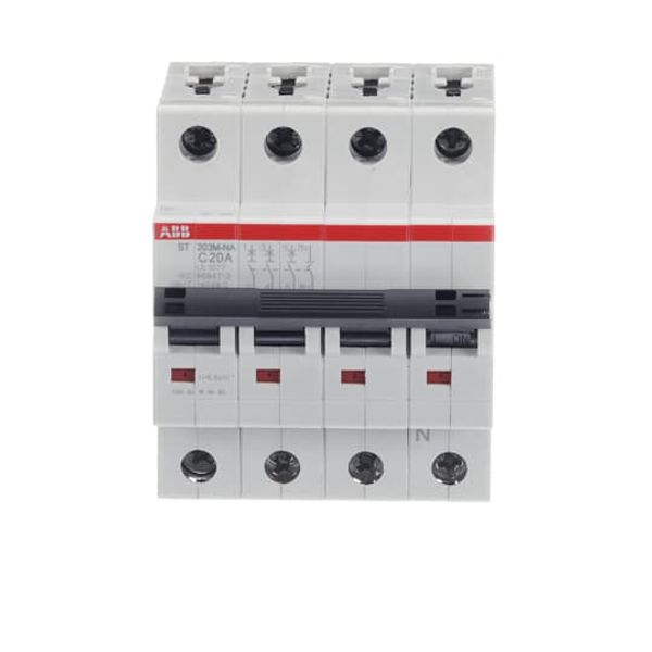 ST203M-C20NA Miniature Circuit Breaker - 4P - C - 20 A image 1