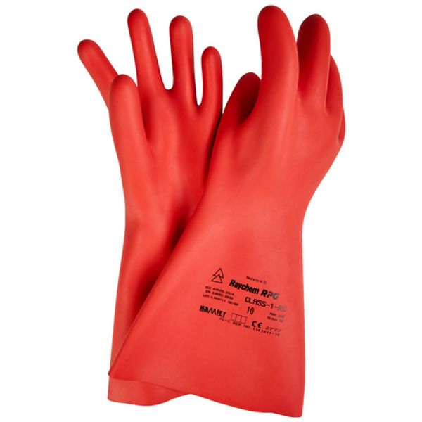 Insulating gloves class 1 cat. RC for live working -7,500V, size 10 image 1
