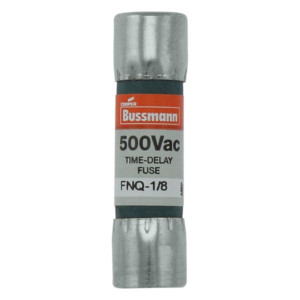Fuse-link, LV, 0.125 A, AC 500 V, 10 x 38 mm, 13⁄32 x 1-1⁄2 inch, supplemental, UL, time-delay image 10