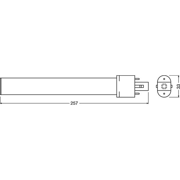 OSRAM DULUX® S LED EM & AC MAINS 6 W/4000K image 4