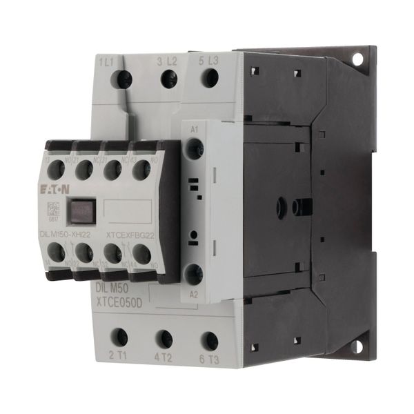 Contactor, 380 V 400 V 22 kW, 2 N/O, 2 NC, 230 V 50/60 Hz, AC operation, Screw terminals image 6