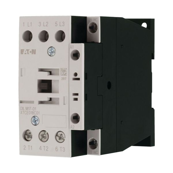 Contactor, 3 pole, 380 V 400 V 7.5 kW, 1 NC, RDC 60: 48 - 60 V DC, DC operation, Screw terminals image 14