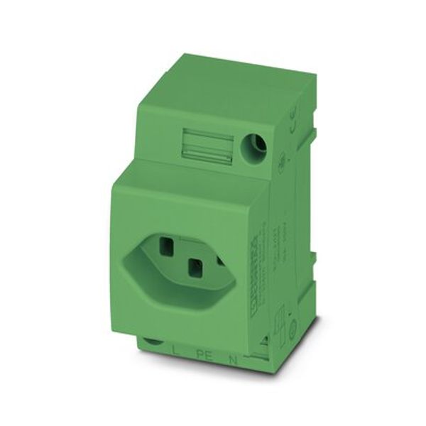 Socket Phoenix Contact EO-J/UT/GN 250V 16A IP20 image 1