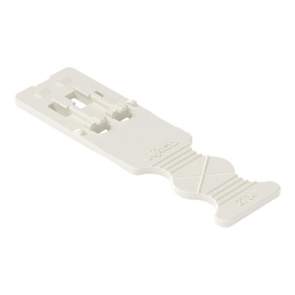 2734-533 Strain relief plate; for female connectors; 9.5 mm wide image 1