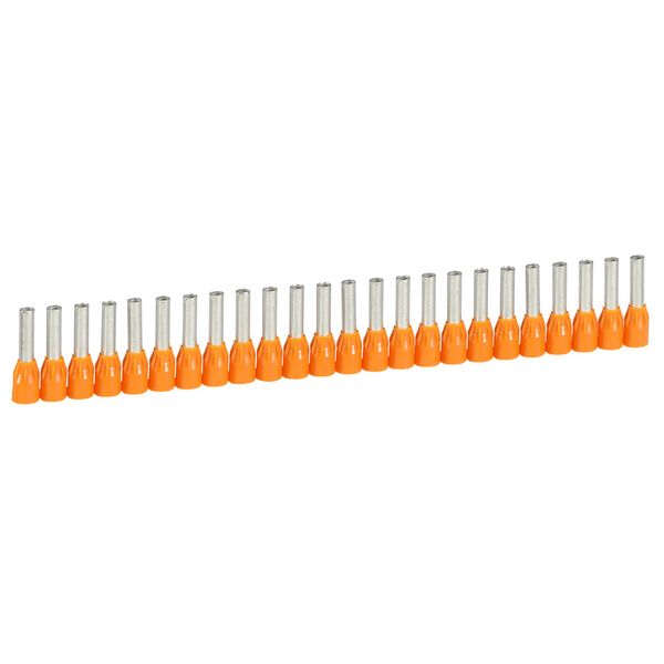 Ferrules in strips Starfix - cross section 4 mm² - orange image 1