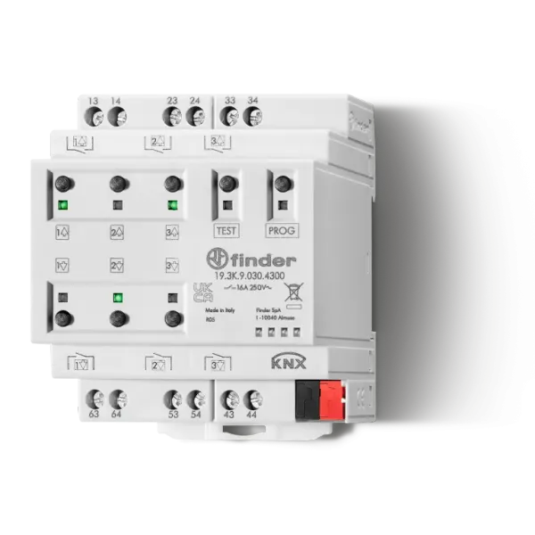 KNX SHUTTERS ACTUATOR 3 OUTPUT 193K90304300 image 1