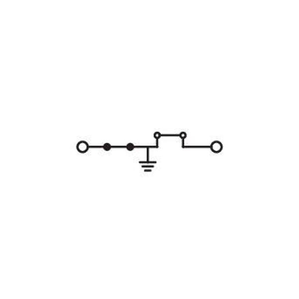 2-conductor ground terminal block 2.5 mm² side and center marking gree image 5