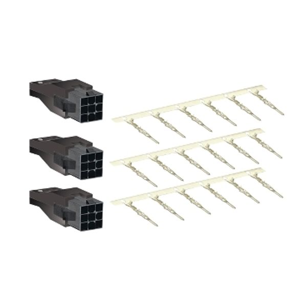 encoder connector kit, leads connection for BCH2.B/.D./.F - 40/60/80mm, CN2 plug image 2