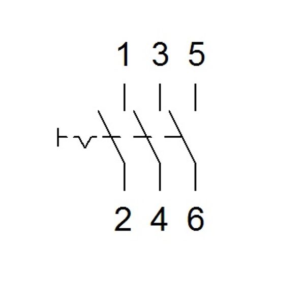 Modular switch 3 NO, 16A image 2