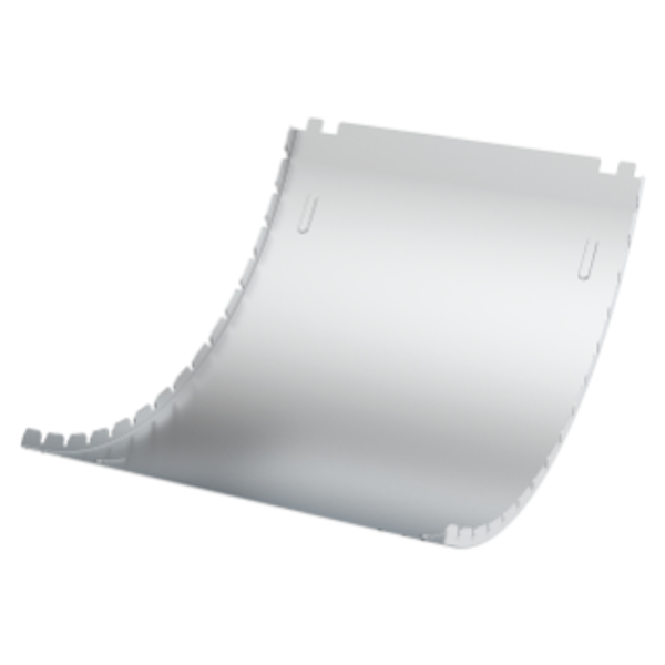 COVER FOR CONVEX DESCENDIONG CURVE 90°  - BRN  - WIDTH 215MM - RADIUS 150° - FINISHING HDG image 1