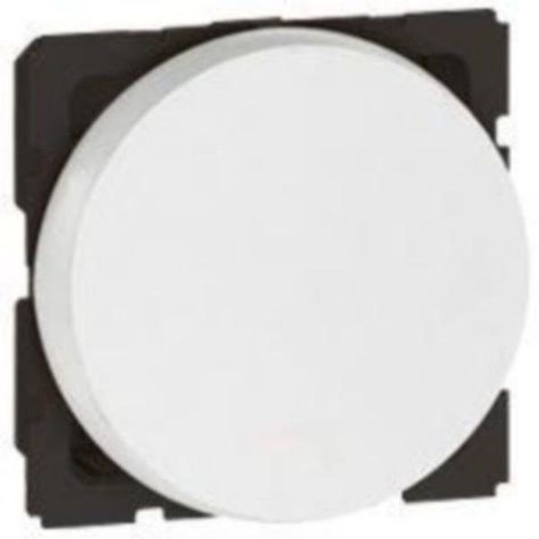 Arteor™ - 1-way switch - 20 AX - 250 V~ - round - 2 modules - White image 1