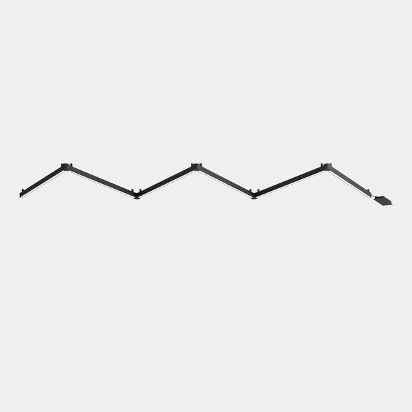Lineal lighting system Apex "WW" Surface 72W LED warm-white 3000K CRI 90 ON-OFF Black IP20 6252lm image 1