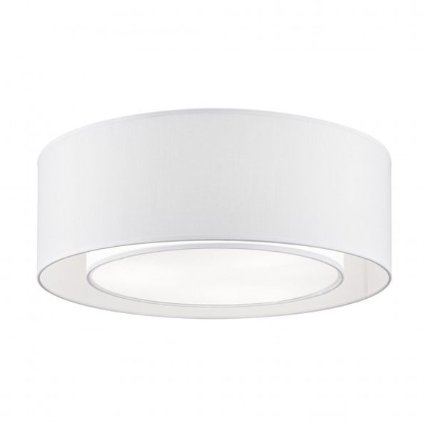 Modern Bergamo Ceiling Lamp Chrome image 3