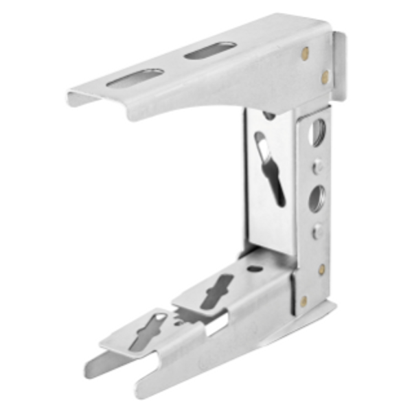 CSUC UNIVERSAL SUPPORT FOR SURFACE AND CEILIN MOUNTING - H1 200MM - LENGTH 150 MM - H2 135MM - MAX LOAD 94 KG - FINISHING: STAINLESS STEEL 304L image 1