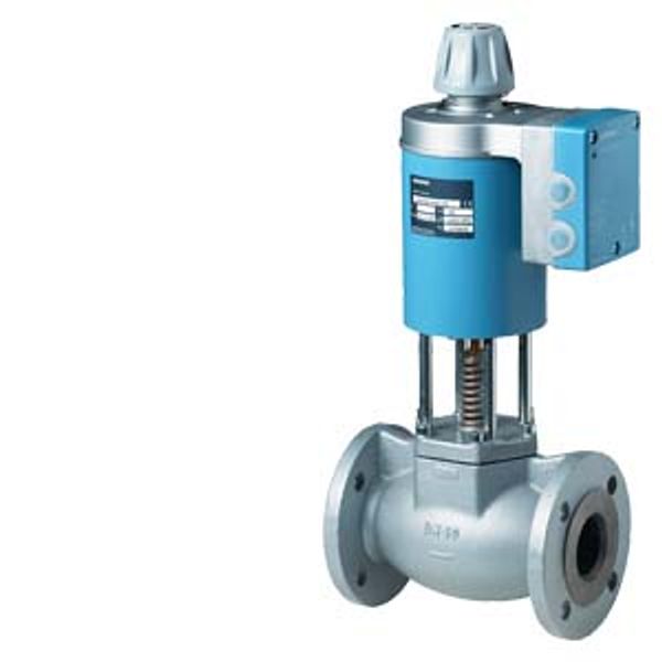 MVF461H15-0.6 - 2-port magnetic control valve, flange, PN16, DN15, kvs 0.6, AC / DC 24 V, DC 0/2...10 V / 0/4...20 mA image 1