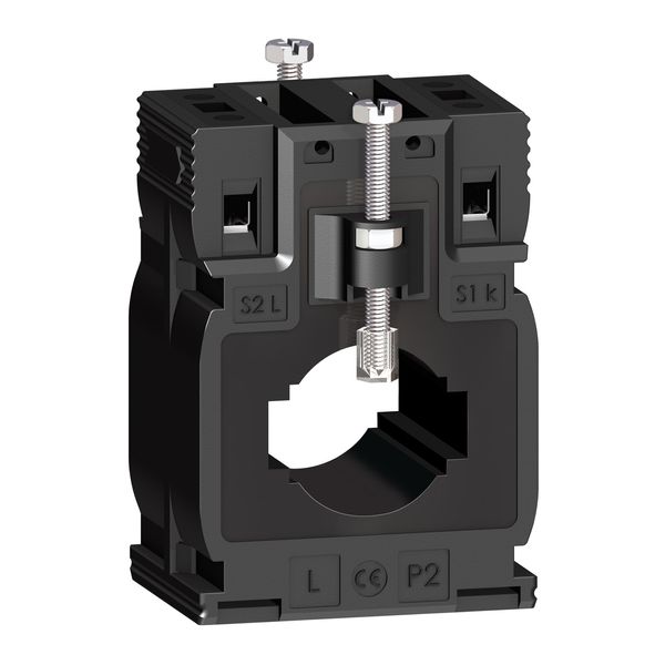 current transformer tropicalised DIN mount 200 5 cables d. 27 - bars 10x32 15x25 image 1