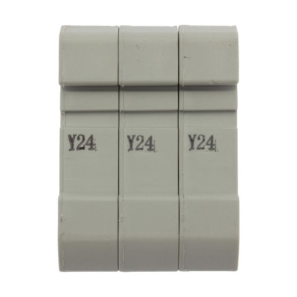 Fuse-holder, LV, 30 A, AC 600 V, 10 x 38 mm, CC, 3P, UL, DIN rail mount image 36