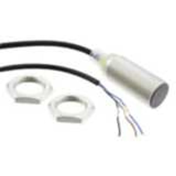 Proximity sensor, inductive, nickel-brass, short body, M18, shielded, E2B 2315R image 2