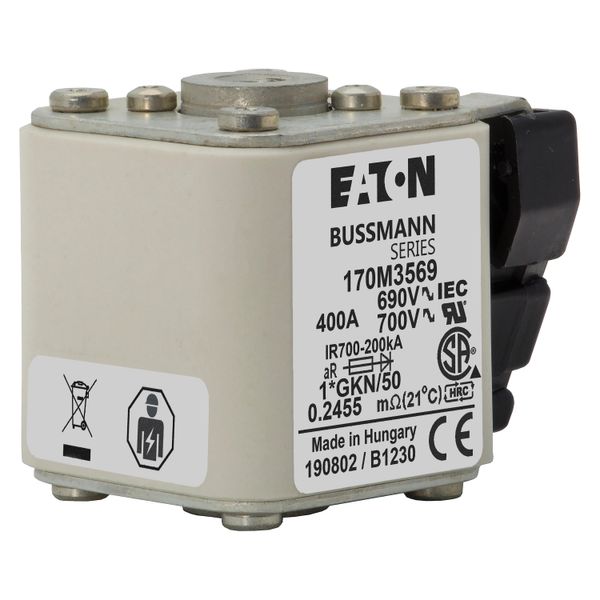 FUSE 400A 690V 1*GKN/50 AR UC image 16