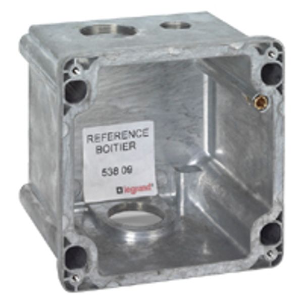 Box Hypra - IP44 - for Prisinter surface sockets 3P+E/3P+N+E - 63 A - metal image 1