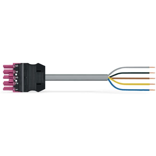 pre-assembled connecting cable Cca Plug/open-ended blue image 2