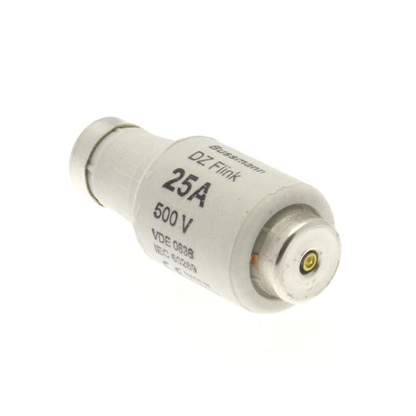 Fuse-link, LV, 25 A, AC 500 V, D2, gR, IEC, fast acting image 4