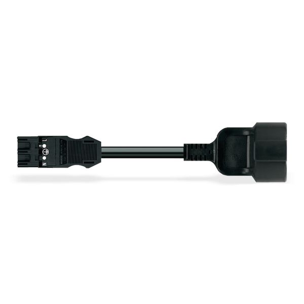 pre-assembled connecting cable Eca Plug/open-ended black image 7
