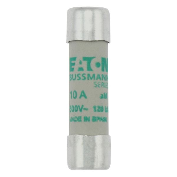 Fuse-link, LV, 10 A, AC 500 V, 10 x 38 mm, aM, IEC image 7