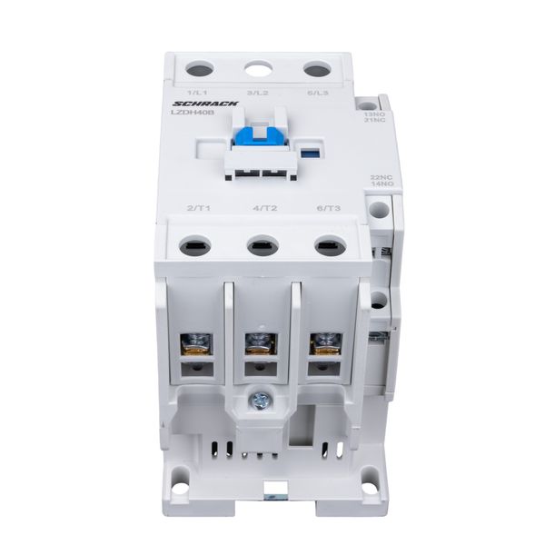 Contactor 3-pole, CUBICO High, 18,5kW, 40A, 1NO+1NC, 230VAC image 1