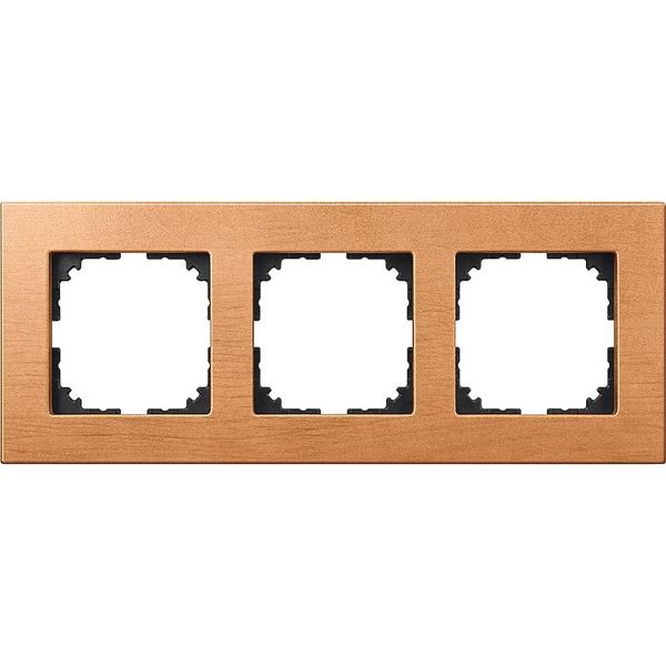 Wooden frame, triple, beech, M-PLAN image 1