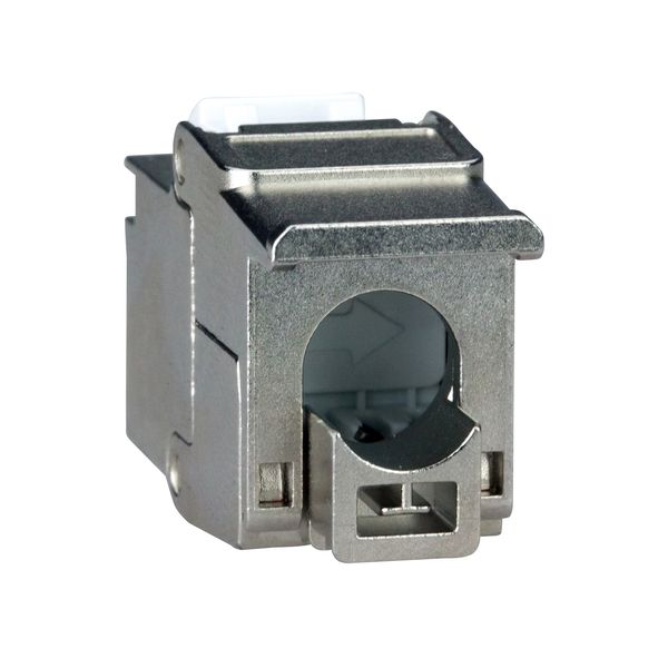 TOOLLESS LINE Jack RJ45 shielded, Cat.6a 10GB 4PPoE 100W image 6