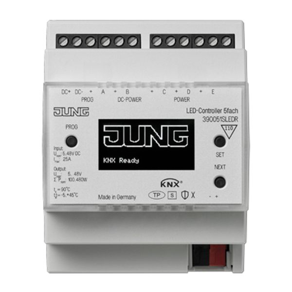 Dimmer KNX LED controller 5-gang image 3