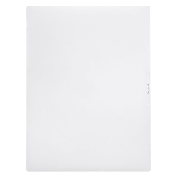 Flush-mounting cabinet Practibox³ - earth + neutral - white door - 54 modules image 1