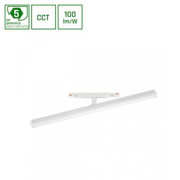 SYSTEM SHIFT SMART- BEAM TRACK LIGHT FI28X400X75MM 12W 150DEG WHITE CCT/DIM 5 Y WARRANTY image 1