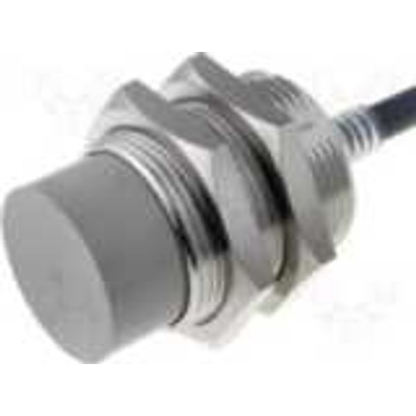 Proximity sensor, inductive, M30, unshielded, 18 mm, AC, 2-wire, NC, 5 E2E 7372F image 3