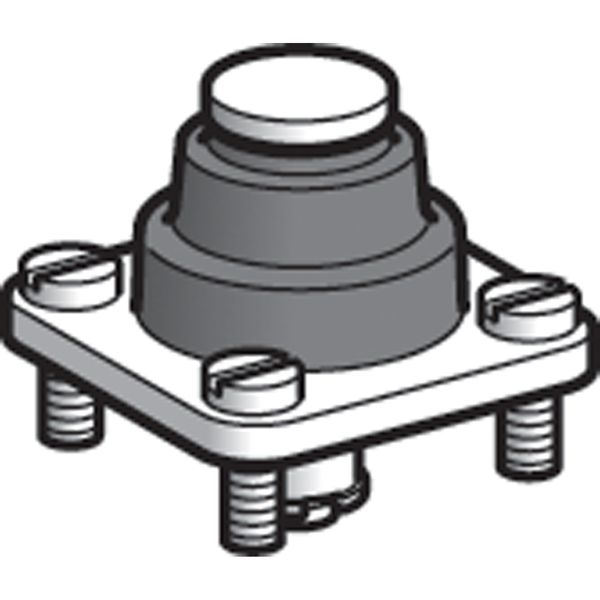 Limit switch head, Limit switches XC Standard, ZC1AC, end plunger image 1