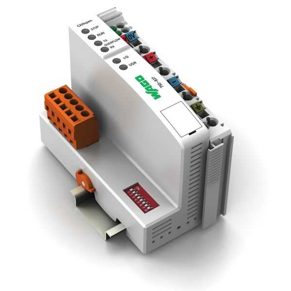 Controller CANopen 128/64 KB Program/RAM MCS light gray image 1