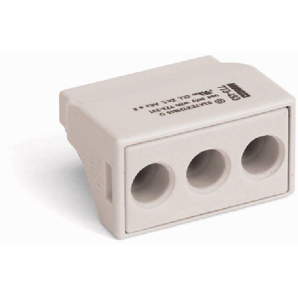 PUSH WIRE® connector for junction boxes for solid and stranded conduct image 2