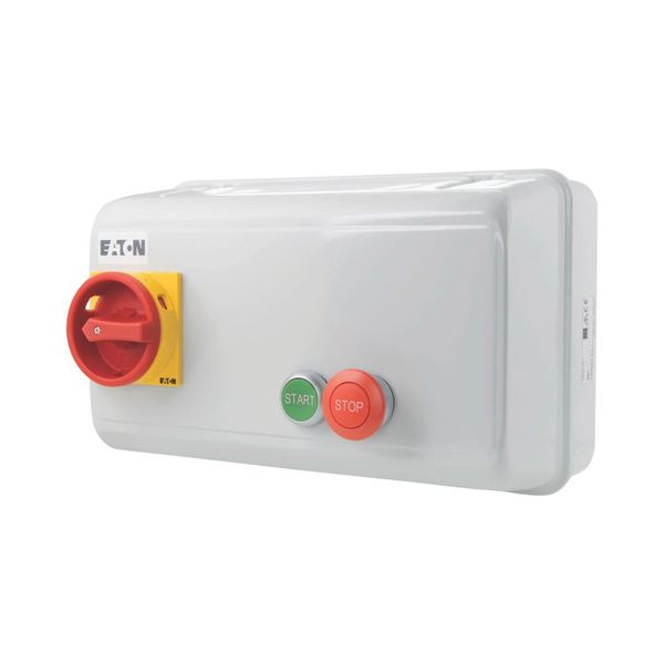 Star delta starter, enclosed, 230 V/11 kW, steel image 4